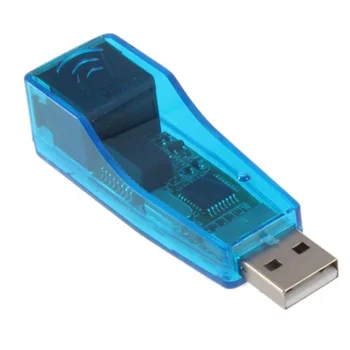 Адаптер Мрежова карта и USB 2.0 КЪМ lan RJ-45 Ethernet 10/100 Mbps за PC Win8 USB Конектори C Конвертор USB Адаптер Адаптер
