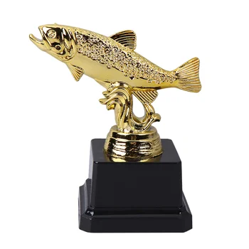 Kids Party Trophy Творчески награда-Трофей Пластмасова Рибка-Награда-Статуетка за спортни състезания (Риба C)