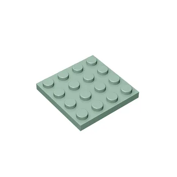 Градивни елементи, съвместими с LEGO 3031, плоча, 4 x 4, Технически аксесоари, MOC, Набор от части за сглобяване, тухли, направи си сам