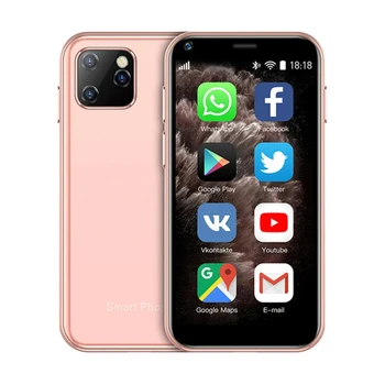 Мини-смартфон FUFI Note 13 pro, базирани на Android с мрежа 3G, 2,5-инчов четириядрен процесор обем 1 + 8 GB, мобилни телефони Google Play Store