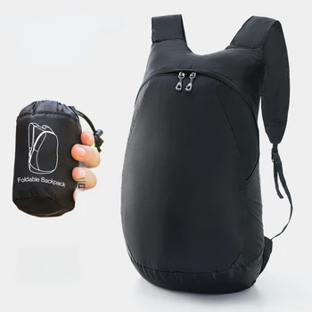 Чанта за съхранение в салона на открито, водоустойчив раници, спортни плажната чанта за плуване, преносими сгъваеми мини-двойни чанти за през рамо