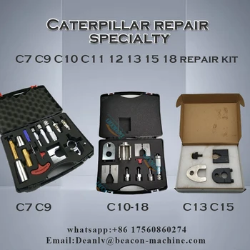 Универсални Продажба на Ремонтния комплект КОТКА За Проверка на автомобила И Набор от Инструменти За ремонт на Дюзи на Дизелови помпа C7 C9 C10-C18