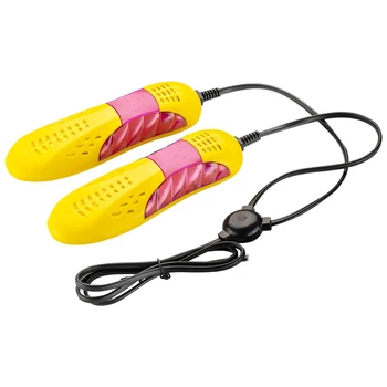Електрическа сушилня за обувки Премахва миризмата от UV-простор за краката, Портативна сушилня за чорапи и ръкавици, бързосъхнеща, богат на функции за зимата на дъждовния ден.