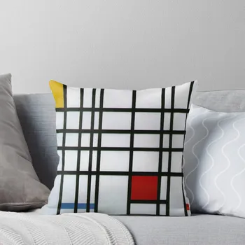 Възглавница Mondrian Хвърли Pillow Калъфка за снимки на поръчка луксозни възглавнички