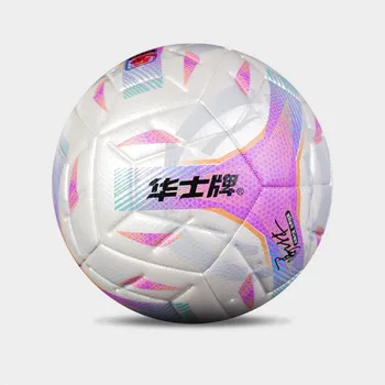 PU Размер на 5 Футболен износоустойчива противоскользящий топка, изработена машина За тренировки на закрито и на открито, футболна топка за състезания, спортни съоръжения за възрастни