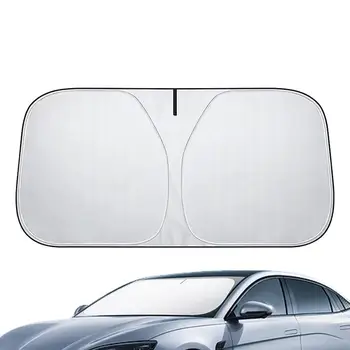 Сенника на предното стъкло на автомобила, Рефлектор на Слънцето, козирка за автоматично прозорец, който предпазва колата от студ За Tesla, Модел 3 Модел Y