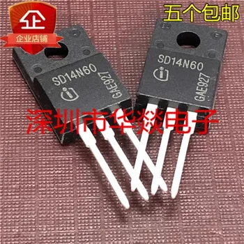 5PCS / SD14N60 TO-220F 600V 14A Напълно нови В наличност, могат да бъдат закупени директно в Шенжен Huayi Electronics