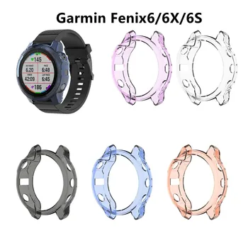 Подходящ за Garmin fenix6/6X/6S защитен калъф за smart часа fenix6 pro /x6spro/6xpro защитен калъф за екрана на смарт часа