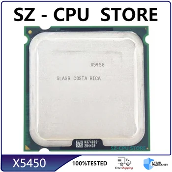 Процесор Xeon X5450 X 5450 3,0 Ghz, 12 MB 1333 Mhz работи на дънната платка LGA775