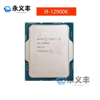 Intel Core i9 12900K i912900K 12900K CPU Процесор Нов i9-12900K 3.4 GHz16 Основната 24 Поток 125 W LGA 1700 Оригинални Автентични