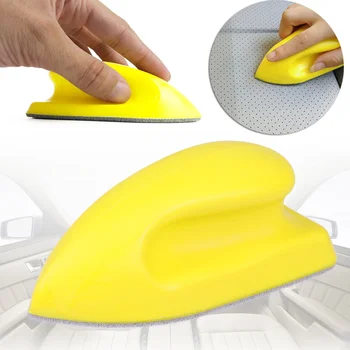 Четка за почистване на седалки, нанометровая четка за тапицерия на мебелите в интериора на колата (жълто) A32