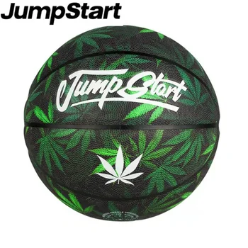 2023 Jump Start JRS maple green модерен баскетболна топка Размер на 7 от изкуствена кожа за игра на баскетбол на открито на закрито