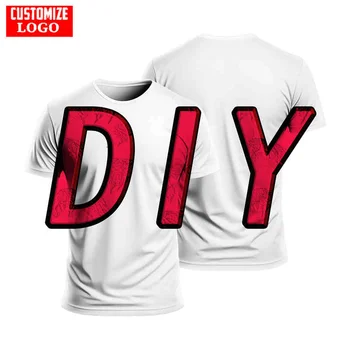 Направи си сам 3D Тениска за мъже, модни блузи в стил хип-хоп с кръгло деколте и къс ръкав, Абстрактни реколта мъжки тениски, мъжки дрехи