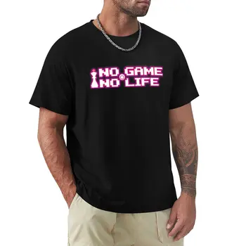 Тениска No Game No Life, тениска с домашен любимец принтом за момчета, тениски, мъжки дрехи, мъжки ризи, стилни ежедневни