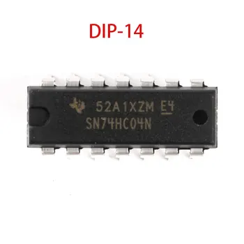 Оригинален оригинален чип на логически схеми с директно въвеждане на SN74HC04N DIP-14-шест клапани not