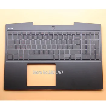 Оригинална за Dell G3 15 3590 САЩ, поставка за ръце, главни букви, на рамката на клавиатурата, червена капачка за ключове