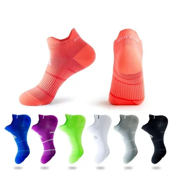 Къси спортни чорапи унисекс със защита от изпотяване, Женски Мъжки дишащи Нови чорапи за бягане на открито, баскетболни и футболни спортни чорапи