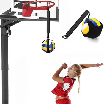 Тренажор за волейбол, Спортни аксесоари Регулируема дължина волейбольного трън за бърза и лесна тренировка на атака