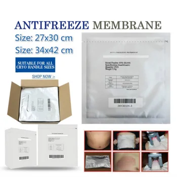 Мембранная уплътнение със защита от замръзване, 27x30 см, 34x42 см, Охлаждащи терапевтични подложки със защита от замръзване за отслабване