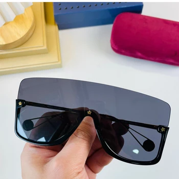Големи Слънчеви Очила За Жени, Големи Дизайнерски Слънчеви Очила За Продажба С Футляром И Кърпа За Почистване, Дамски Модни Плажни Очила