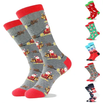 Чорапи с коледните принтом за мъже или жени, ежедневни чорапи за изказвания, размер на 1315, ученически чорапи за момичета, дамски чорапи, мъжки чорапи 12