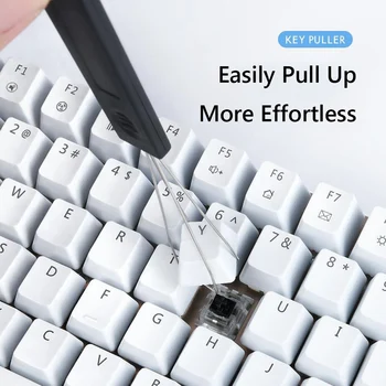Универсална ръчна клавиатура 2 в 1, Гребец капачка за ключове, средство за премахване на пръта е капачка за ключове, Препарат за почистване на бутоните за превключватели Cherry MX