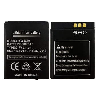 Батерия YQ-NX9 за смарт часа DZ09, батерия дълго очаквания капацитет 380 mah за смарт часа ОКТ