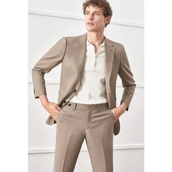 7254-T - Мъжки всекидневен костюм, бизнес професионална официално облекло
