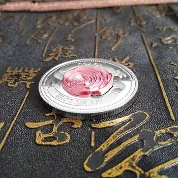 Австралия 1 унция проба 999 Сребърна роза, Възпоменателна монета 