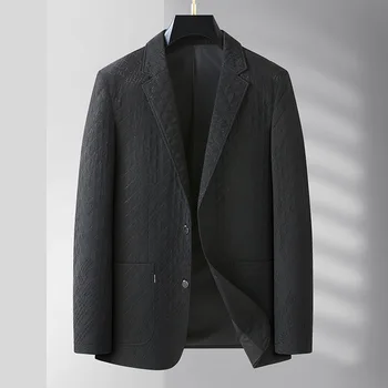 7059-Висококачествени мъжки дрехи, нов мъжки костюм, за баща на средна възраст, бизнес-халат за мъжете на средна възраст.
