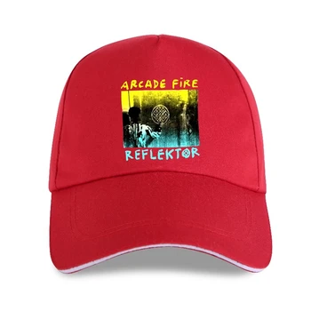 Черна бейзболна шапка на Arcade Fire Reflektor New Band Merch Soft