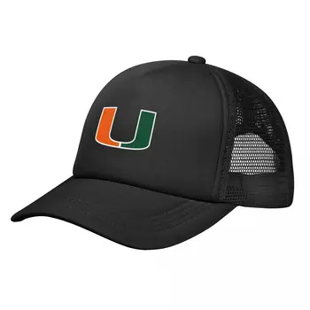 Спортна бейзболна шапка Be miami hurricanes, шапка за татко, черна дизайнерска шапка, реколта шапки за жени, мъжки
