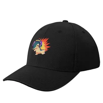 Бейзболна шапка Cyndaquil 1 Реколта космата шапка boonie hats Женска шапка, Мъжки