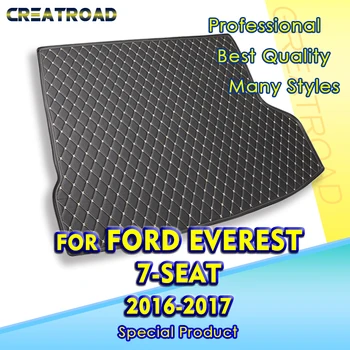 Подложка в багажника на колата за Ford Everest 7-Seat 2016 2017 Потребителски автомобилни аксесоари за декорация на интериор на автомобил