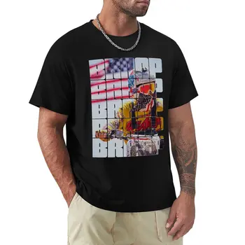 Рони Мак - BRAP BRAAP BRAAAP Send It - Тениска с фен-артом за мотокрос, потници в големи размери, реколта дрехи, мъжки ризи