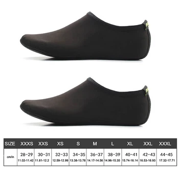 1 чифт чорапи за гмуркане бос, бързосъхнеща устойчива на плъзгане обувки, подводни маратонки