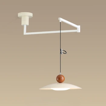Часова лампа, летяща чиния, френска ресторанная полилей-люлеещ се стол, лесен модерна настолна лампа, дизайн на подвижна лампа пълна гама