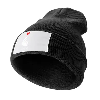 Saranghae K-Pop Finger Сърце Корея вязаная шапчица Любов за ръгби, рибарски шапки, западните шапки, дамски мъжки шапка