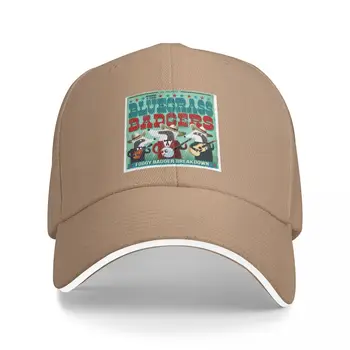 Бейзболна шапка The Bluegrass Badgers, капачката на шофьор на камион, модерна луксозна шапка, солнцезащитная шапка, дамски шапки, мъжки