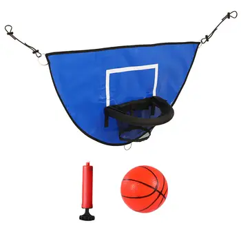 Баскетболното пръстен на батут с шариковым помпа, аксесоари за батут Мини-баскетбол обръч за батут