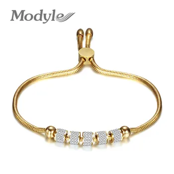 Modyle 2023 Нова Мода Златен Сребърен цвят Гривни от неръждаема Стомана За жени Pulseira Луксозни бижута ръчна изработка