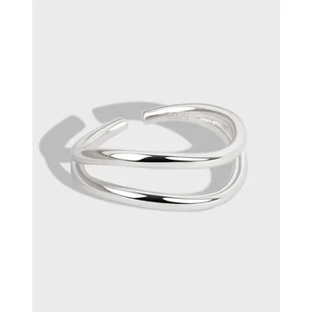 Отворен пръстен от сребро S925 проба за жени