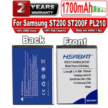 HSABAT 1700 ма BP85A BP-85A BP 85A Батерия за цифров фотоапарат Samsung ST200 ST200F PL210 WB210 SH100