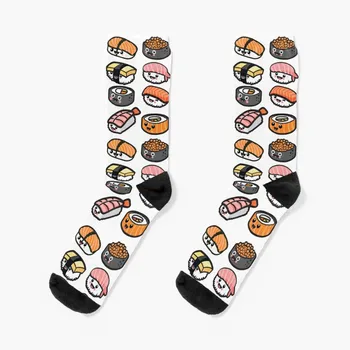 Семейство суши! Чорапи, изработени по поръчка, спортни, до щиколоток, луксозни дамски чорапи, мъжки
