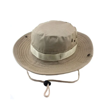2019 Есенни шапки Унисекс, военен камуфлаж в стила на джунглата, мъжка шапка Боб Camo Bonnie, памучен шапка за риболов, барбекю, планинско катерене