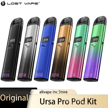 Оригинален Lost Vape Ursa Pro Pod Kit Вградена Батерия 900 mah 25 W 2,5 мл Касета Ursa UB Mini Coil Електронна Цигара Изпарител