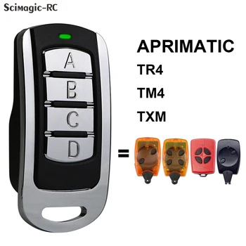 Aprimatic TR4 TM4 TX2M Дистанционно Управление на гаражни врати 433,92 Mhz Ключодържател с Подвижен Код за врата