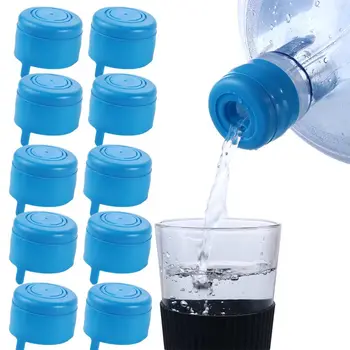 Пластмасови бутилки за защита от пръски за Еднократна употреба, не Разливающиеся, заменяющие капачки за бутилки, Кани за вода с защелкивающимися капаци