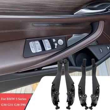 Висококачествена интериорна Декорация Дръжка Прозорец Ключ От карбон За BMW Серия 5 G30 G31 G38 F90 2017 2018 2019 2020 2021