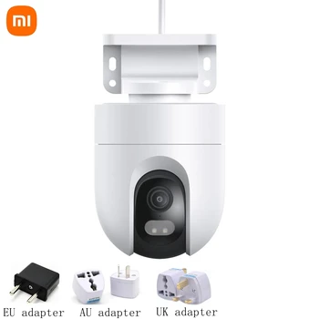 Оригиналната Камера Xiaomi CW400 Водоустойчива Двойна Карданная IP66 2.5 K 4-Мегапикселова Цветна Камера за Нощно Виждане Duplex AI Human Detect За приложения Mijia